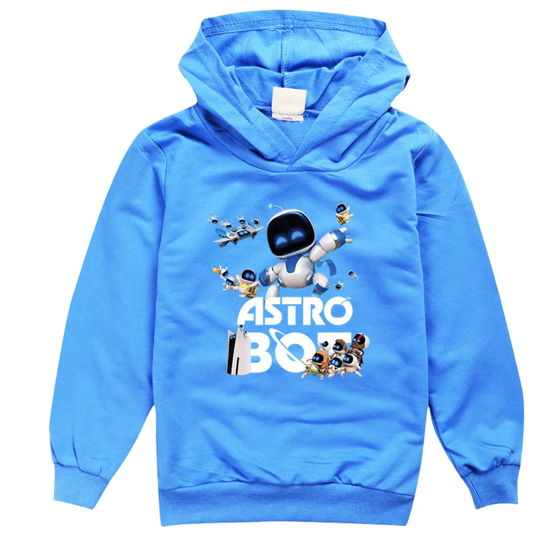 Game Astro Bot Hoodie Kids Comic Clothes for Teens Girl Pullover Long Sleeve Coats Boys Soft Fabric Outerwear Children Clothing 6