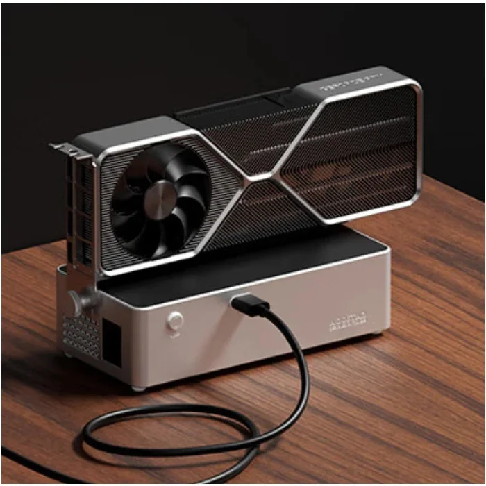 AOOSTAR AG01 AG02 EGPU Dock with OCulink/USB4 Port，Built-in Huntkey 800W Power Supply, Supports TGX interface hot-swap 4