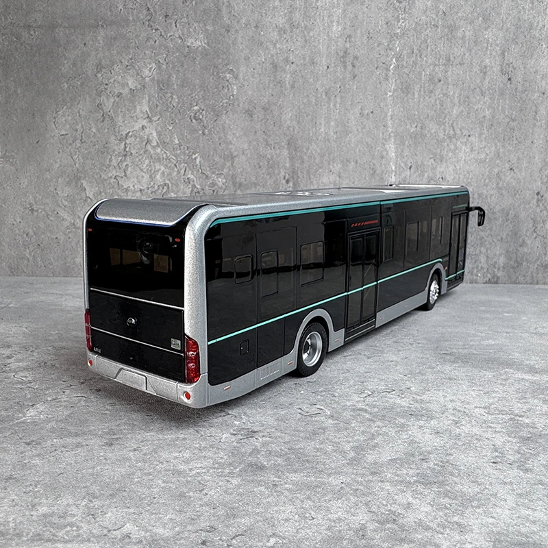 1/42 宇通バスモデル U12 ブラックダイヤモンドモデル上海バス純粋な