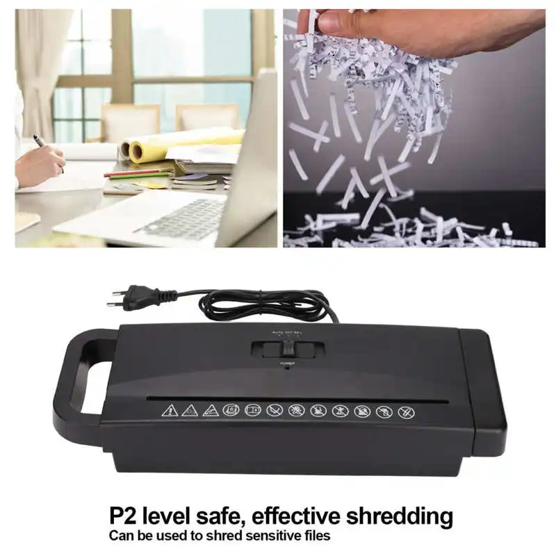 MiniElectricPaperShredderOverheatingProtectionLowNoiseShredder