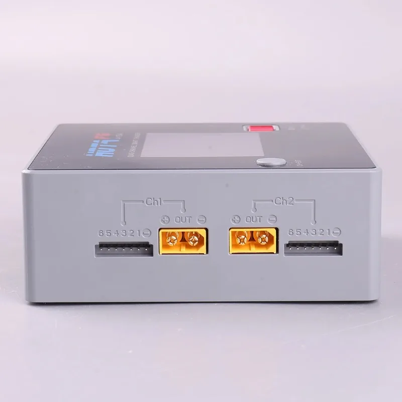 HOTA F6 ЧЕТЫРЕХКАНАЛЬНОЕ SMART зарядное устройство DC1000W 4*15A для Lipo LiIon NiMH Lipo Батарея Балансное зарядное устройство Разрядное устройство с USB 45 Вт Type-C thumbnail 5