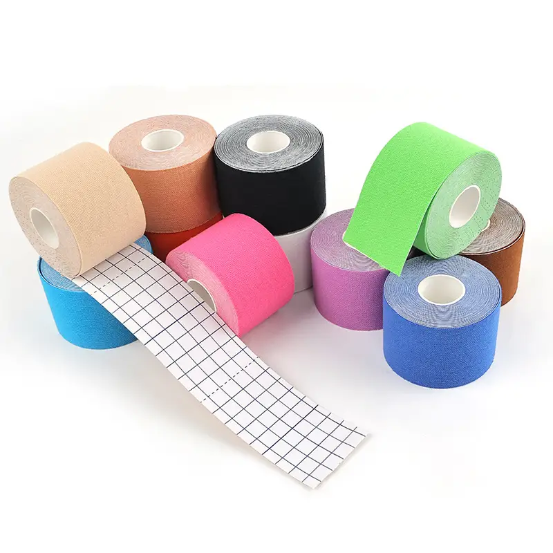 Kinesiology Tape Elastic Sports Tape Muscle Support, Breathable Waterproof Athletic Tape for Knee/Shoulder Pain Relief, Physio R - Image 4
