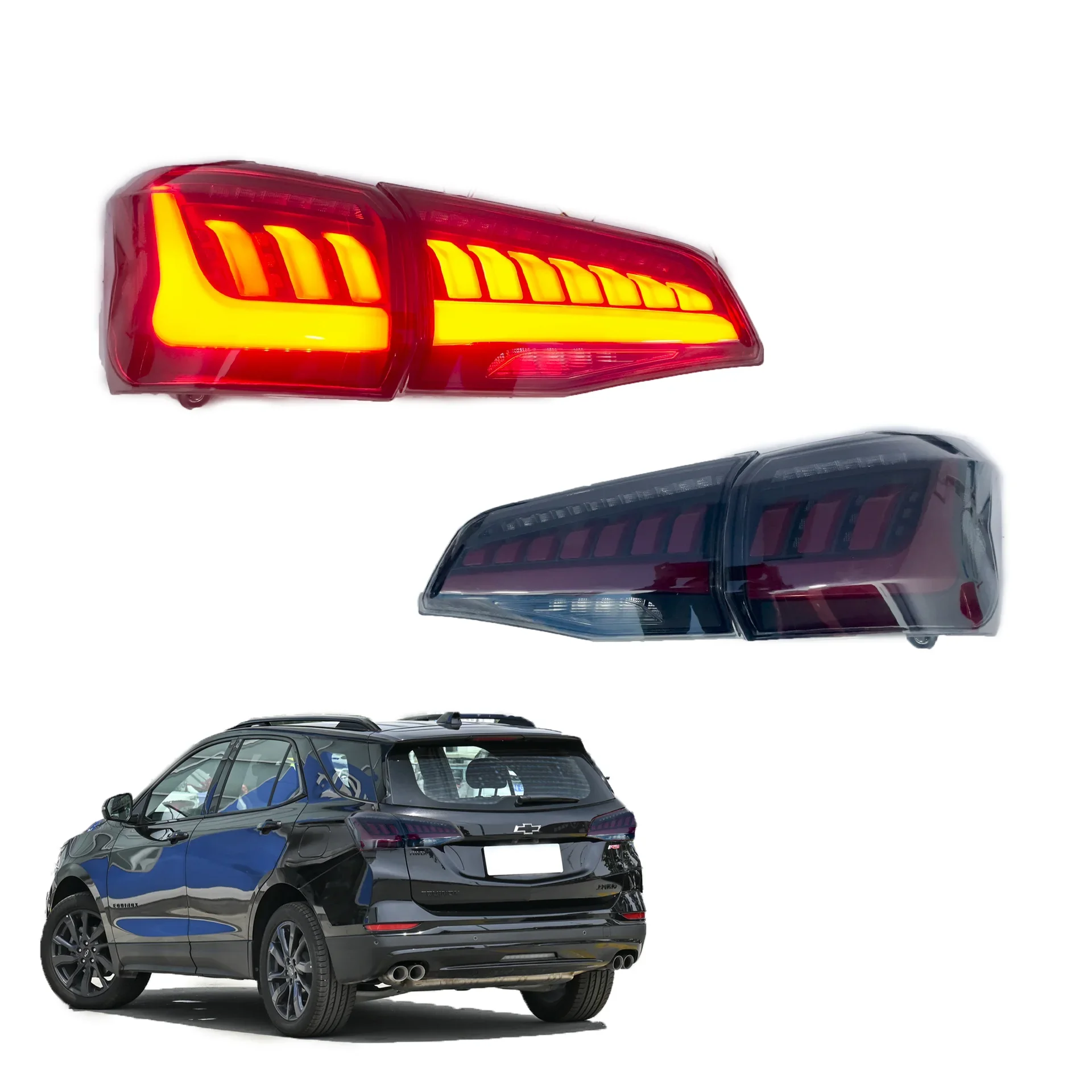 

DK Motion Modified LED Car Tail Lamp Assembly Taillights For Chevrolet Equinox 2017-2020