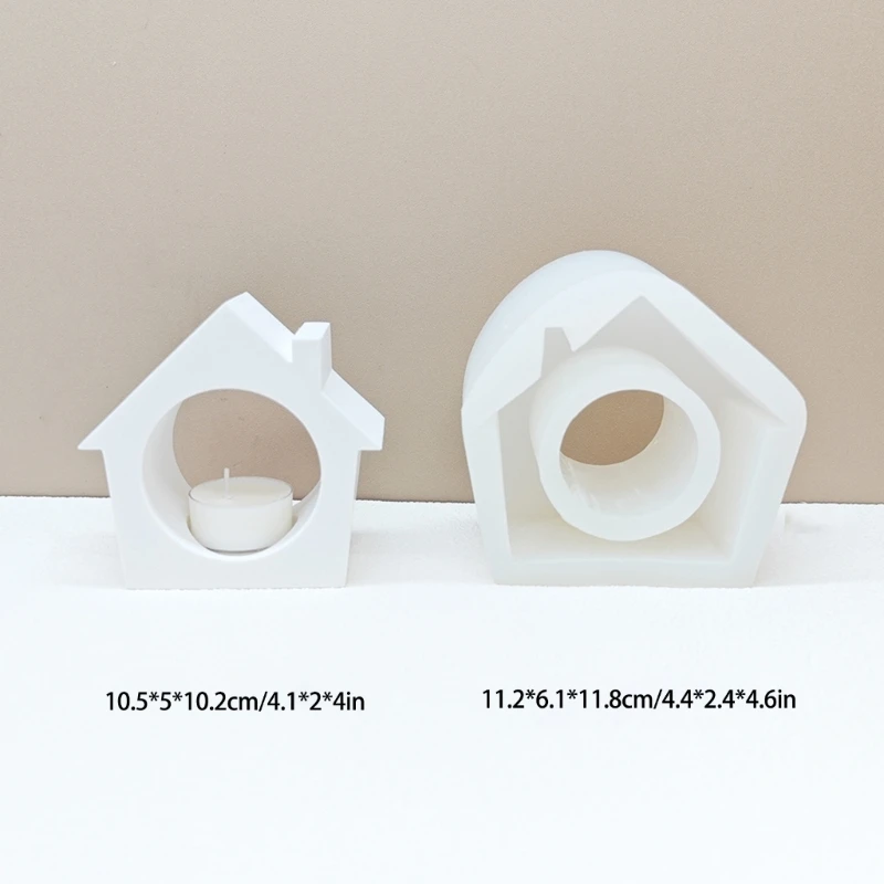 

Форма дерева подсвечник 3D дом подсвечник силиконовая форма бетонная смола