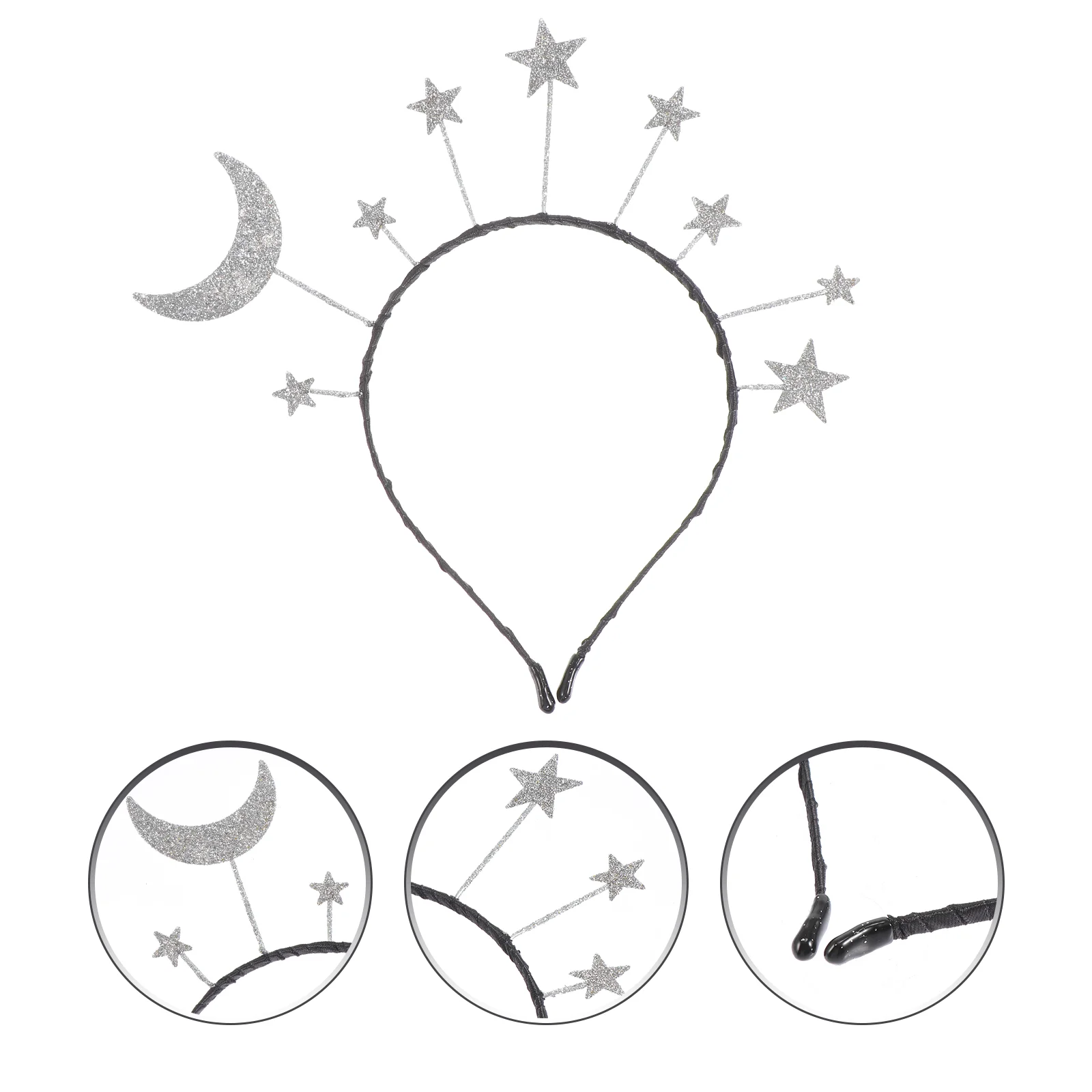 

1PC Delicate Star Moon Hairband Girl Hair Accessory Headband Decor