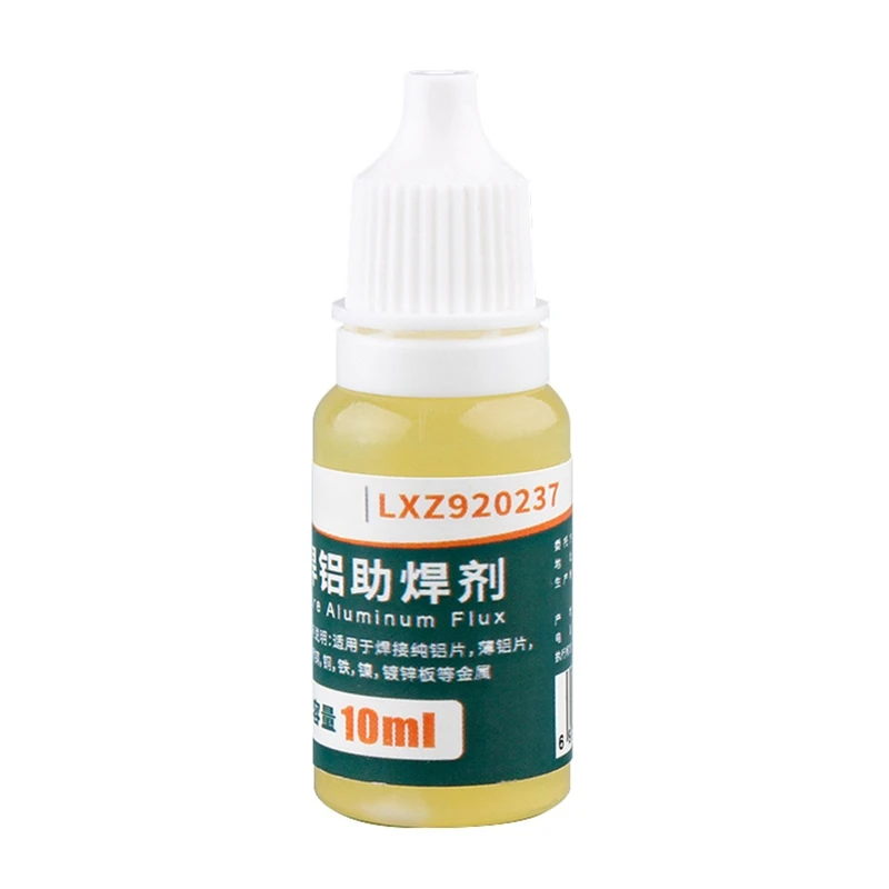 

G6DA Multipurpose Water- 18650 Battery SolderingFlux Liquid No-Clean 10ml Non-toxic- for Stainless Steel Aluminum