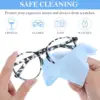 12pcs Eyeglasses Cleaning Cloth 7x6 inch Microfiber Glasses Cleaner Cloth Glass Wipes for Laptop Camera Lenses iPad LCD Screens 3