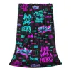 Jinx Arcane Coral Fleece Plush Throw Blanket League Battle Game Legends Blankets for Sofa Couch Super Soft Bedroom Quilt 3