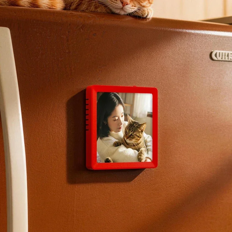 Multifunctional Magnetic Bluetooth Speaker & Photo Frame with Audio Playback