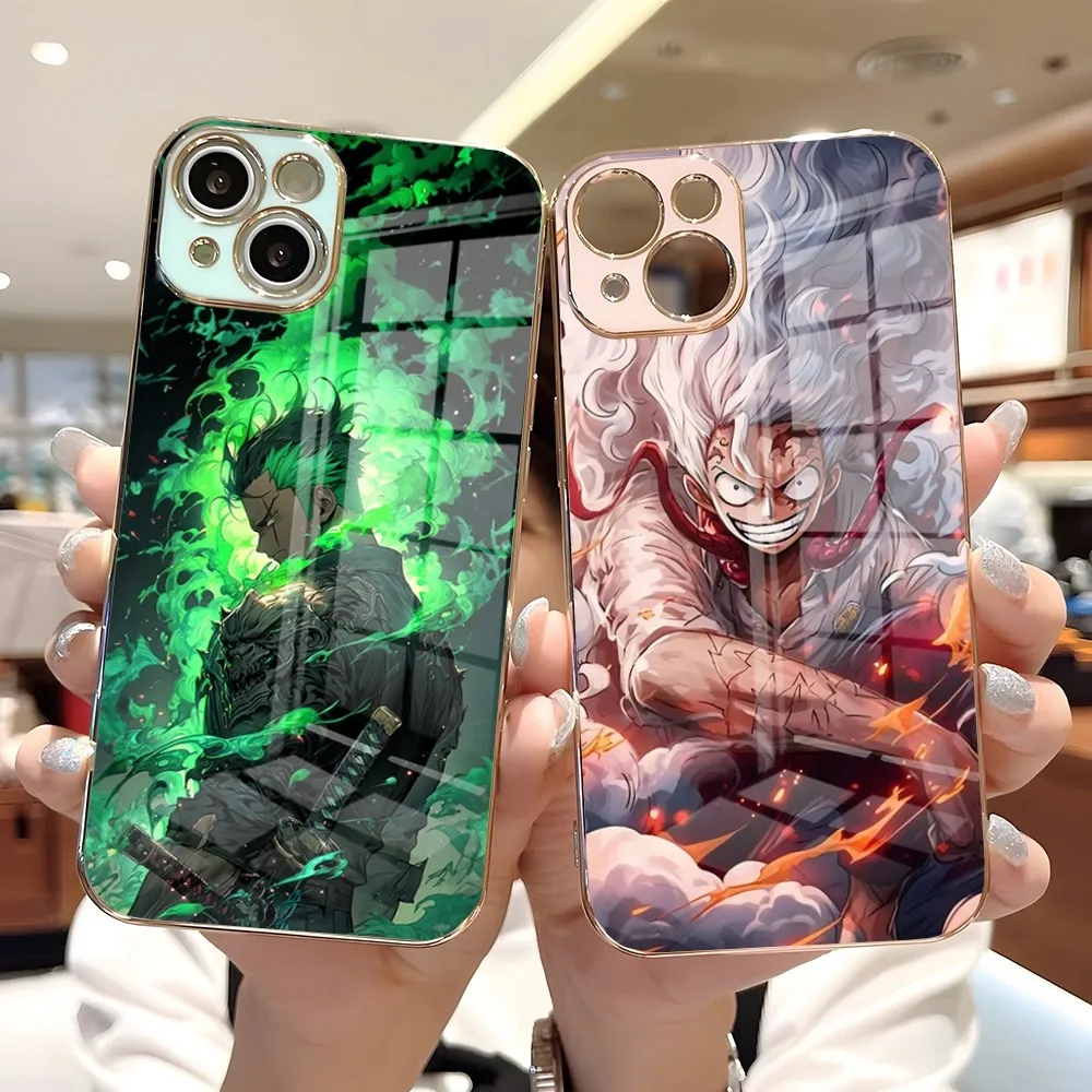 Custodia Per Telefono Pirate Monkey D Rufy Roronoa Zoro Per Samsung S24 S23 S22 S21 S20 S20Fe S10 Plus Custodia In Silicone Elettrolitico