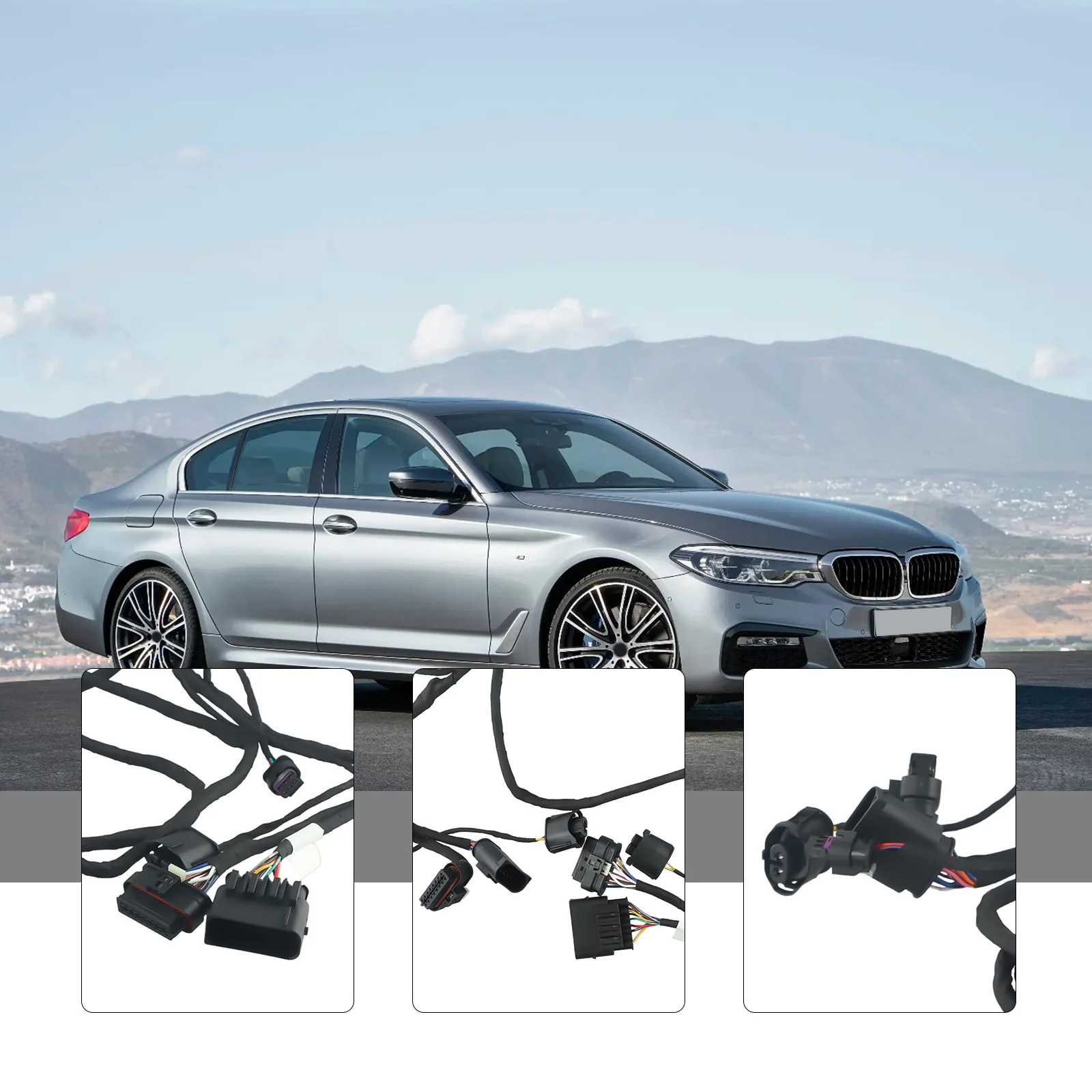 

1 шт., пластиковая жгут проводов G30 G31 16-20 для BMW 5 srseries