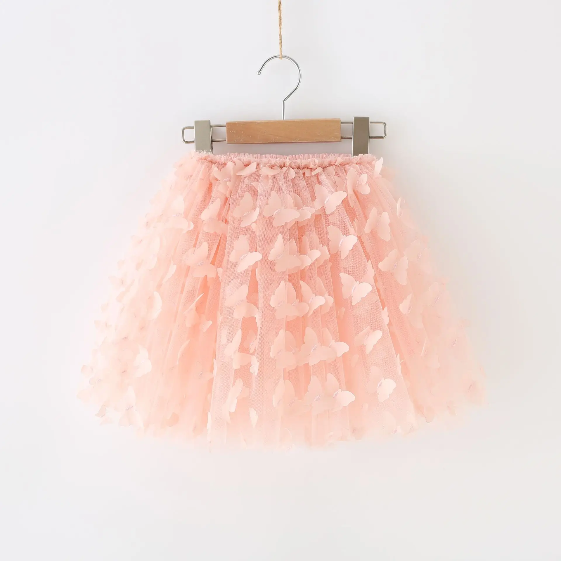 Summer Skirt For Girls Infant Tulle Skirt Toddler Solid Butterflies