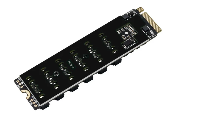 Cartão Adaptador SATA para Expansão PC, Riser
