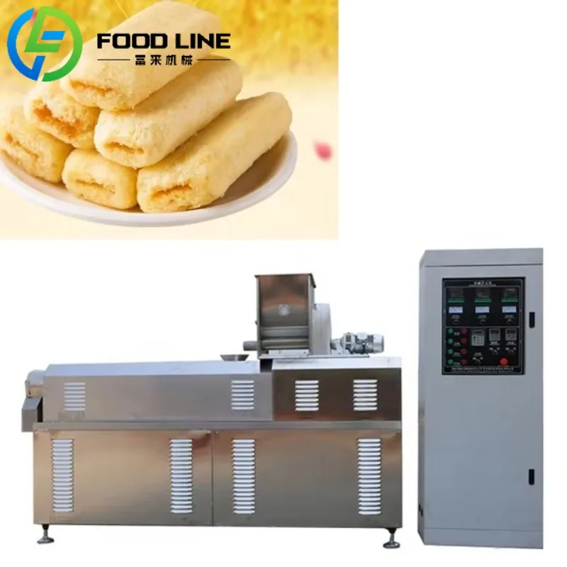 Linea di Produzione Industriale per Alimenti per Animali Domestici, Macchina Estrusore Personalizzata - immagine 2