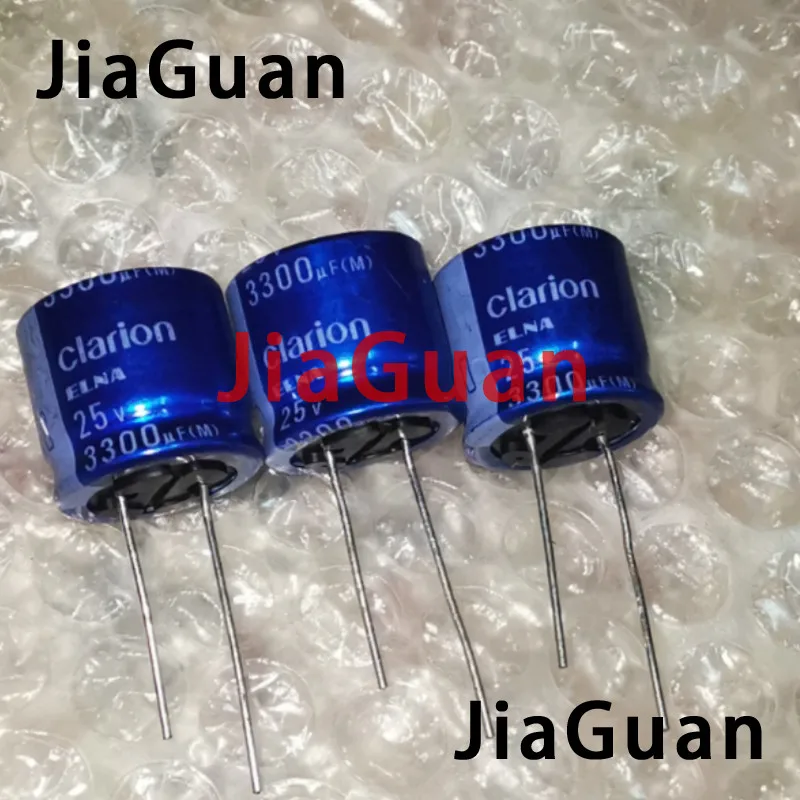 6 шт. Новый ELNA Clarion 25V3300UF 18X16MM Blue robe RW2 25V 3300 мкФ аудио силовой фильтр