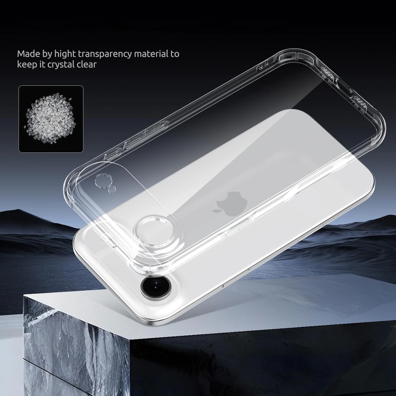 Transparent Airbag Clear Phone Case - Durable Protective Cover Accessories