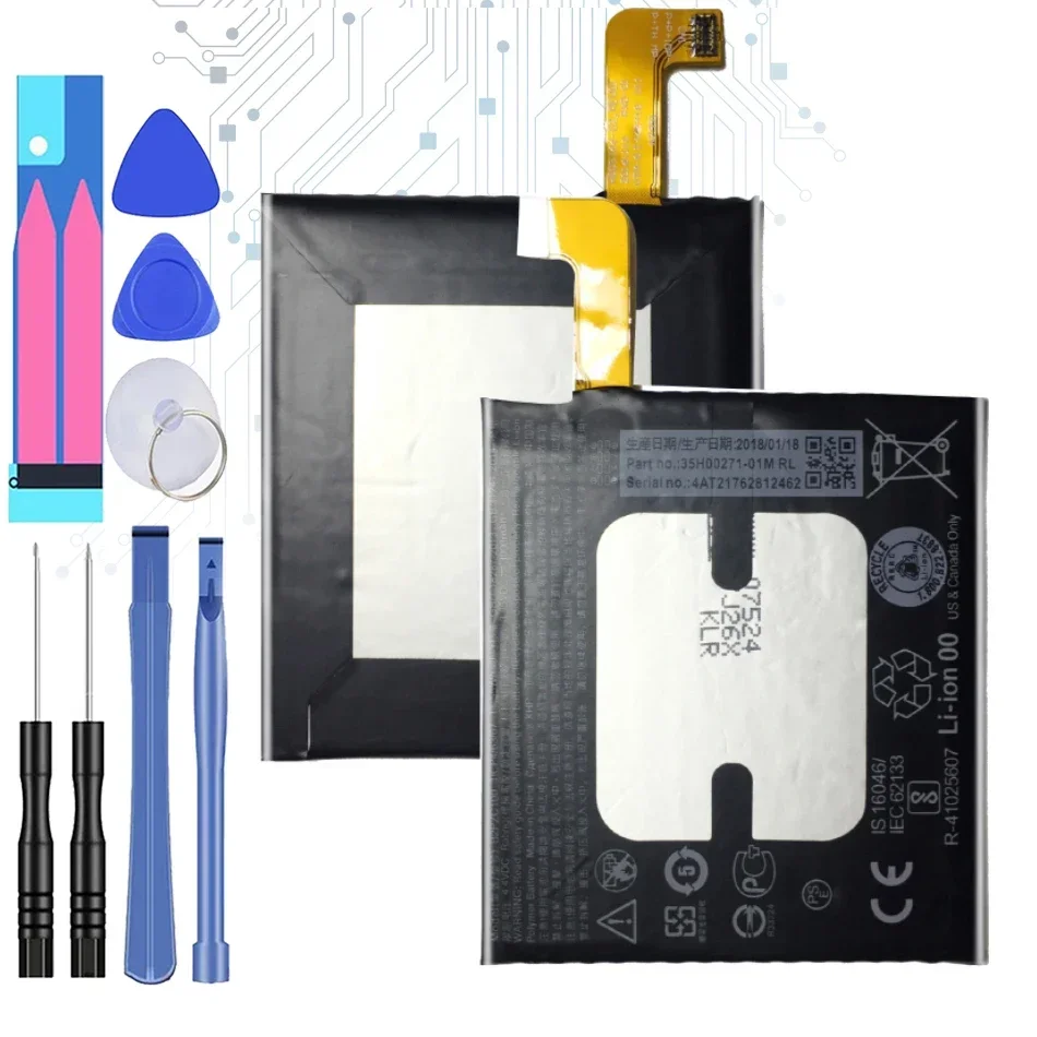 Batteria Del Telefono Cellulare Per Htc U11 U-3U Batteria Muslimah 3000Mah