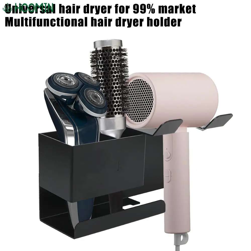 

Полки-воздуходувки для ванной комнаты, настенные полки для сушки волос, подставка для хранения, держатель для выпрямителя, аксессуары для ванной комнаты