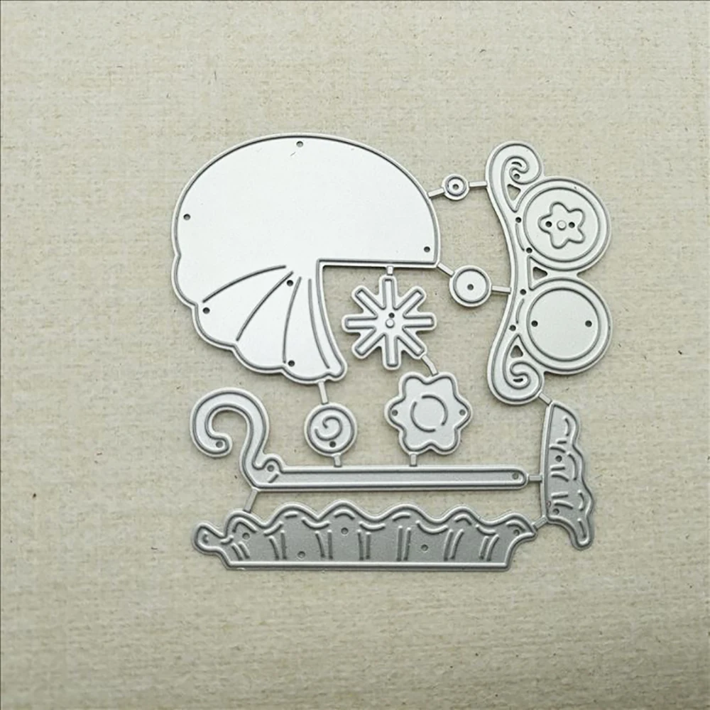 Description Picture 6 of itemBaby Carriage Metal Cutting Dies DIY Scrapbooking Album Embossing Decorative Handicrafts Greeting Card Knife Mold Punch Stencil