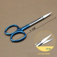 Stainless steel surgical scissors double eyelid eye-opening buried surgical instruments removal ophthalmic small scissors 1