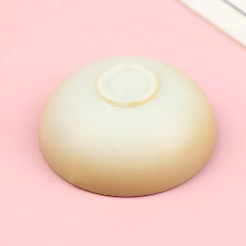 10pcs Miniature Bowl Dish Round 1/12 Scale Doll House Kitchen Dinning Accessory