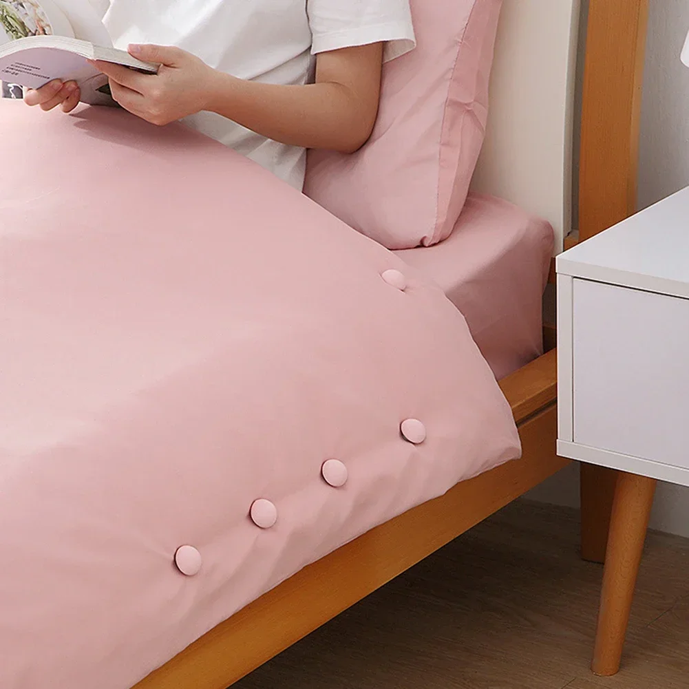Easy-Release Anti-Slip Bedsheet and Duvet Fastener Set