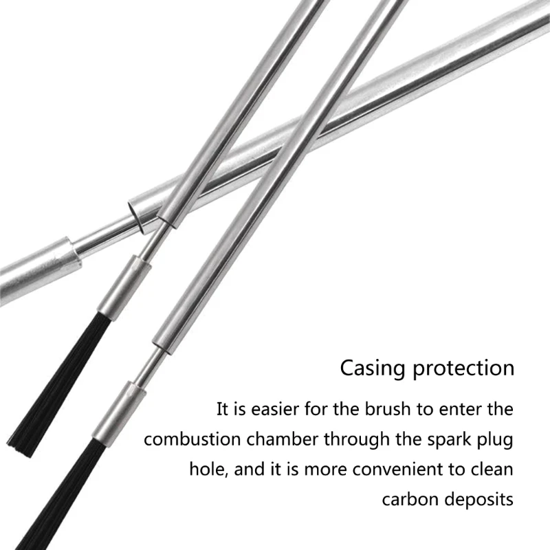 Car Carbon Deposit Cleaning Brush Engine Cleaning Brushes for Hand Drill Needles Brush M4YD