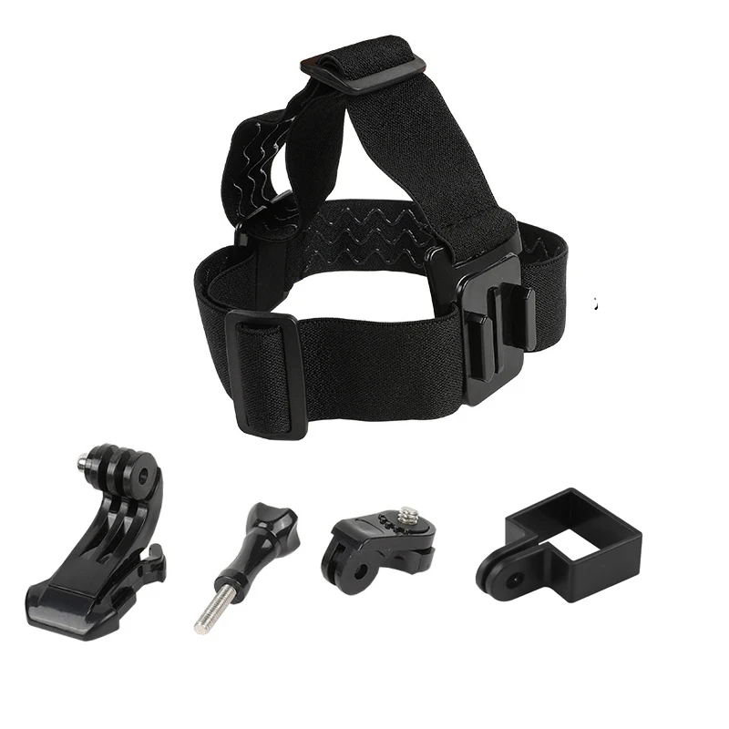 Action Camera Accessories Camera Accessories Handheld Gimbal Accessories 5 in1 head/chest strap with fixed clip screw J-shaped base for dji osmo pocket 1 /osmo pocket 2 camera gimbal accessories