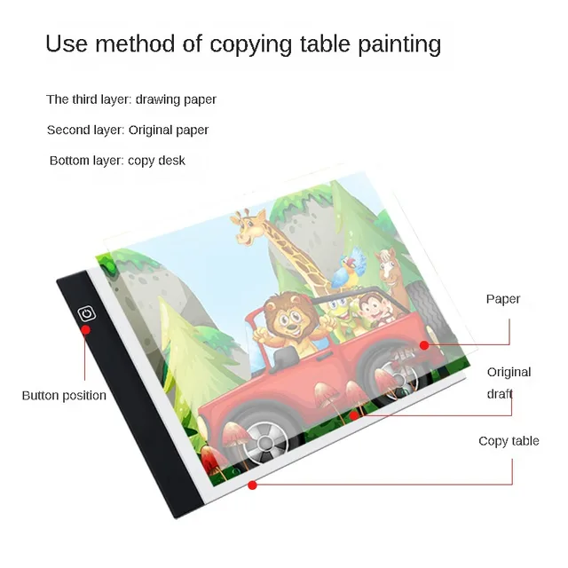 Dimming LED Drawing Pad 5