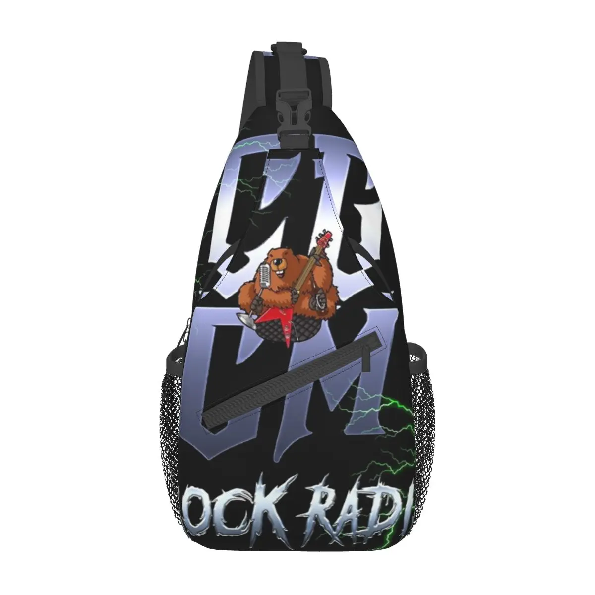 

CGCM Rock Radio Gear Chest Bag Trendy Polyester fabric For Office Nice gift Multi-Style