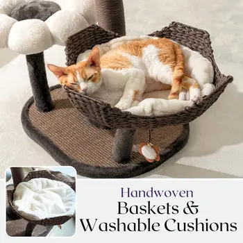 6-Level Flower Cat Tower 1