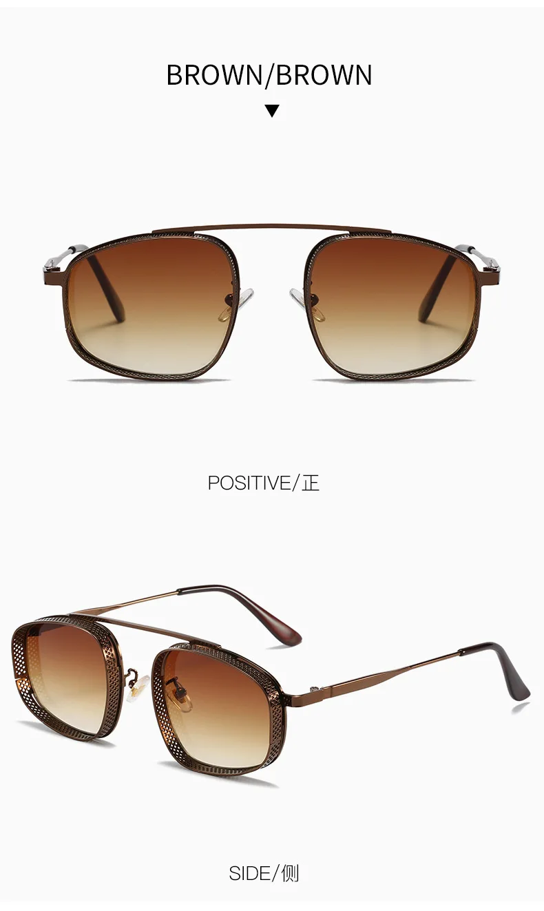 Steampunk Punk Sunglasses For Men Fashion Glasses Retro Shades Vintage Oculos De Sol Masculino Lunette De Soleil Homme_voghion.com