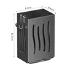 Multifunctional Kitchen Utensil Storage Rack Chopstick Draining Holder Wall-Mounted Freestanding Cutlery Tableware Organizer Box 6