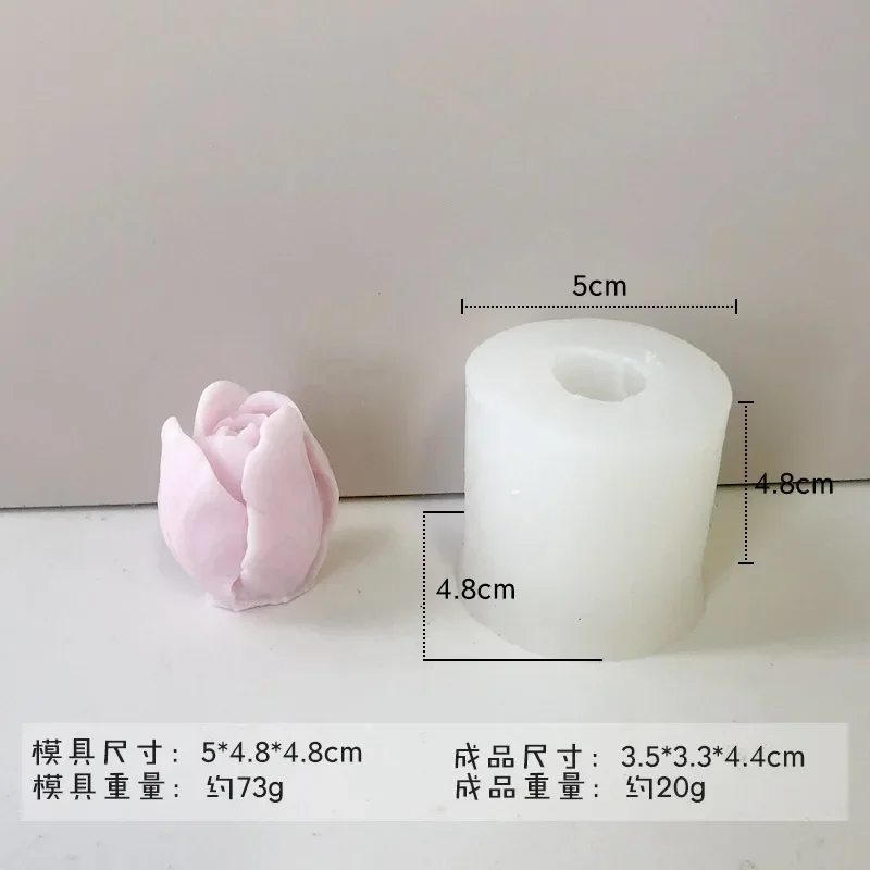 3D Flower Silicone Mold for DIY Crafts and Baking Creations