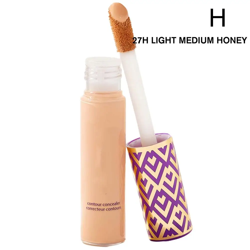 Base líquida resistente al agua, corrector con control de aceite que cubre las ojeras negras, imperfecciones, marcas de acné, manchas, elimina las ojeras, maquillaje