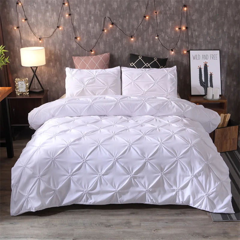 Queen 3-Piece Gray Comforter Set for Bedroom 1