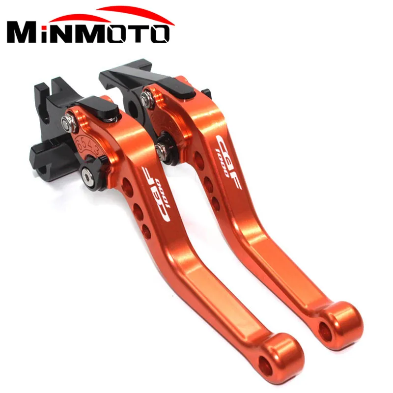 Levier De Frein/embrayage Long CNC Noir Pour Honda CBF1000/A (à Partir De 2010) - Sans Marque - Fabriqué En France