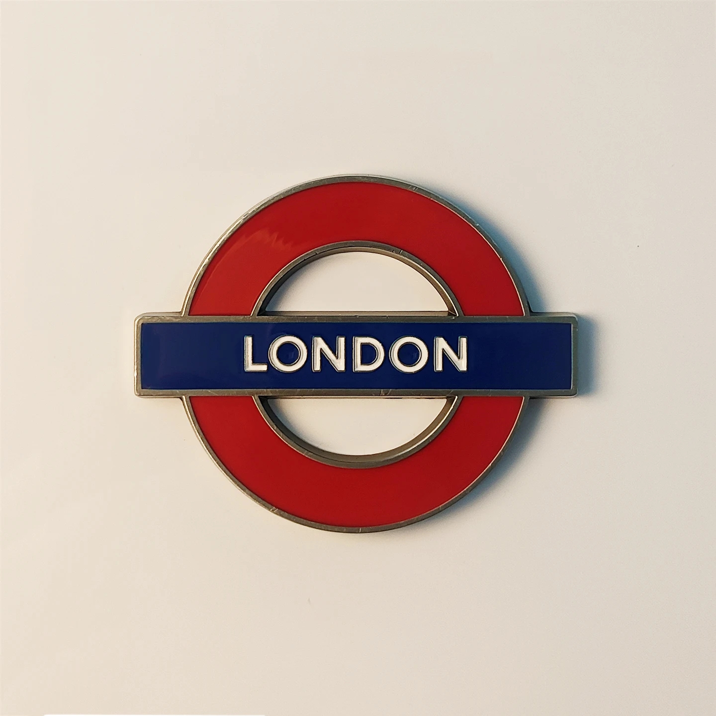 Britain，London，subway，traffic，Round mark，3D Stereoscopic，Tourism souvenirs，metal，Decoration home，Fridge magnet