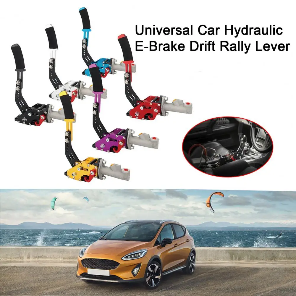 Racing Handbrake Gear Flexible Modified Aluminum Alloy Universal Car Hydraulic E-Brake Drift Rally Lever Vehicle Supplies