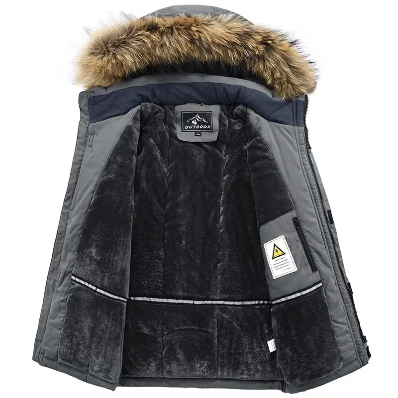 Male Winter Coat Men's Cold Jackets Winter Design Jacket Man Coat Mountaineering Oversize Heavy Baseball Heating