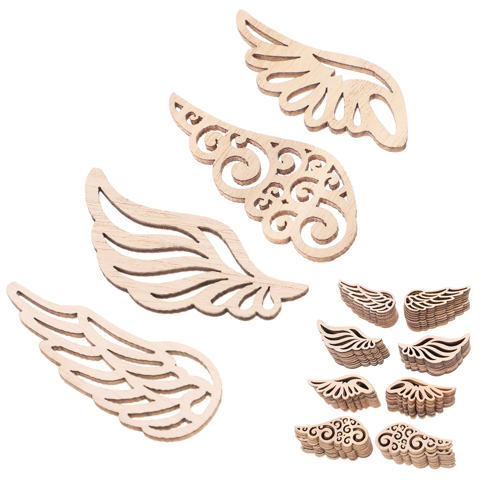 Wood Angel Wings