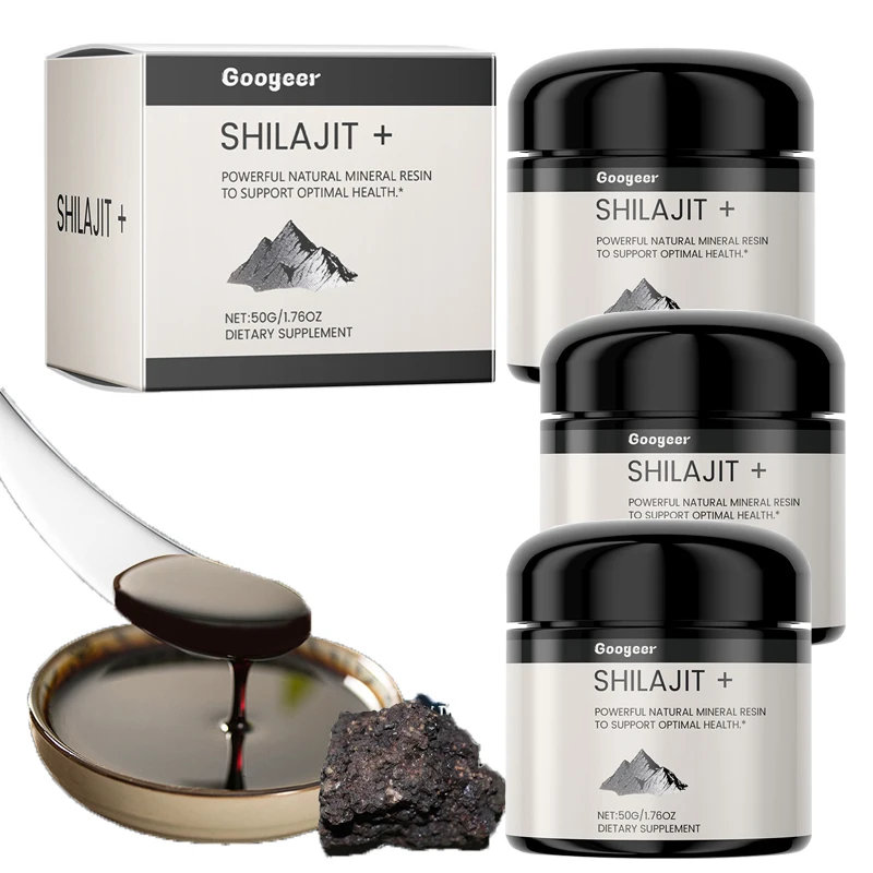1/2/3Bottle Pure Shilajit Resin Mineral Supplements Himalaya Original with 85+ Trace Minerals Fulvic Acid Body Health