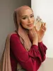 108108-5a6a6c.jpg Femmes musulmanes en mousseline de soie Hijab châles écharpe Modal coton Jersey Hijabs plaine douce pour femme musulman Voile bandeau 70*180 cm islamique