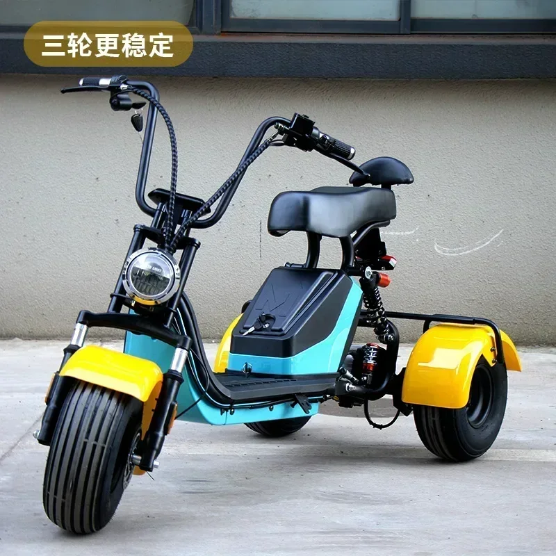 New Electric Motorcycle Small 3wheeled For Picking Up Children And Adult For Home Transportation City Commuting Electric Vehicle