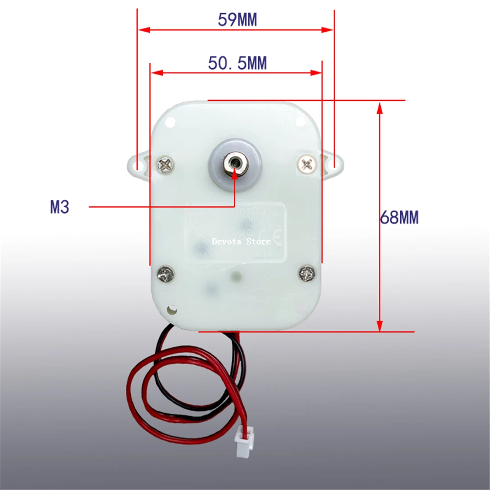 Mabuchi ALL-GEAR DC 3V Motor Durable For Watch Winder Automatic Mechanical Chain Case Original Accessories Generation