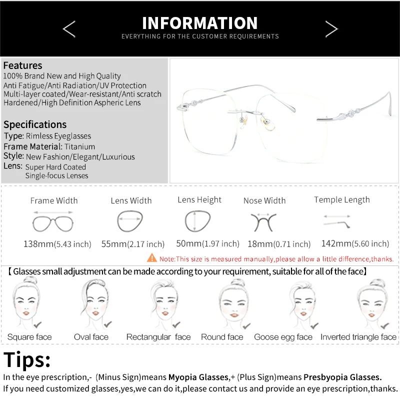 Prescription Where Can I Get My Glasses Adjusted Oversized Square