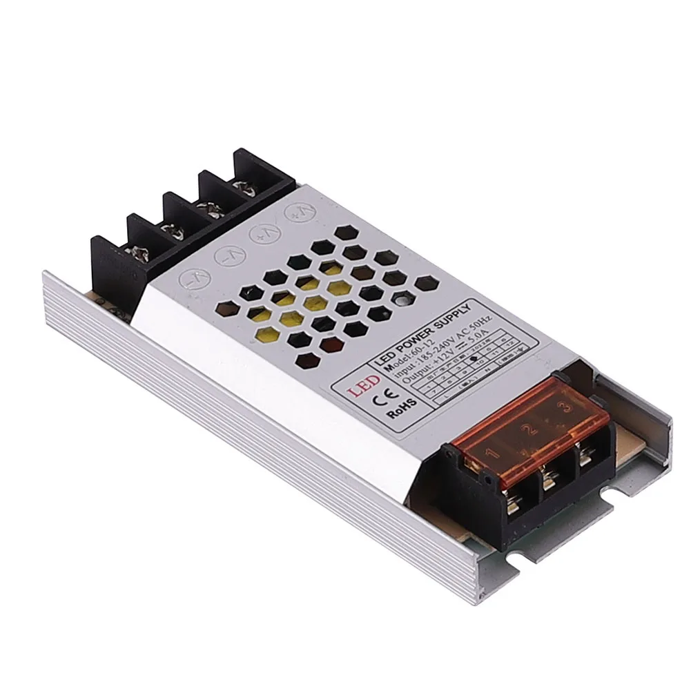 Transformador Conversor de Tensão ac 220v para 12v 24v Fonte de Alimentação 60200w Led Driver 375*25*20 mm Led Driver Transformadores de Potência
