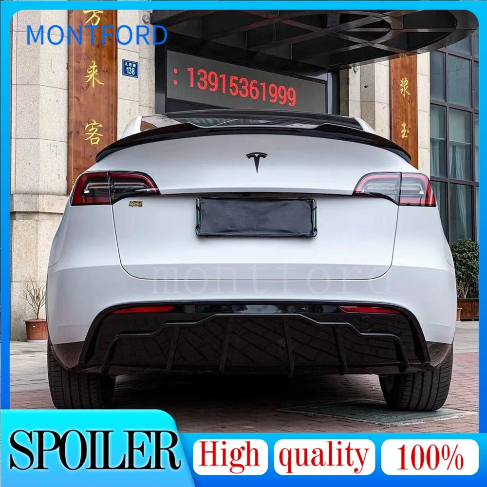 

Carbon Fiber BodyKit Front Lip Rear Diffuser Side Skirt Sport Style Spoiler Splitter Guard For Tesla Model 3 Y 2016-2021 2022