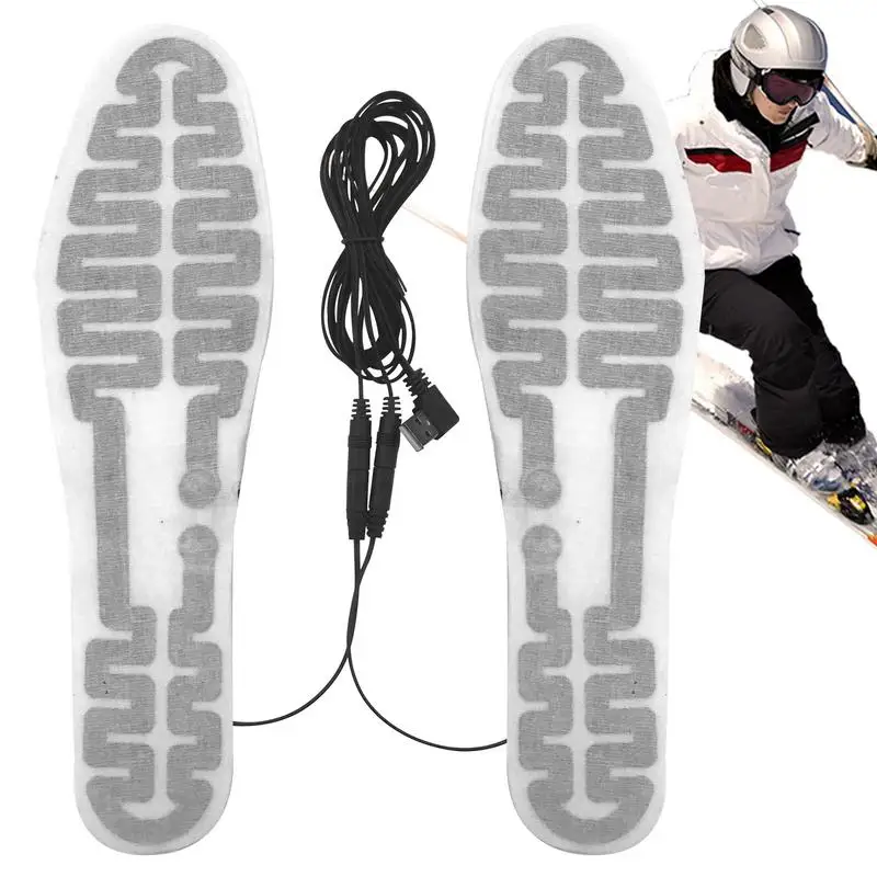 winter Outdoor Sports Heating insoles sheet Film 5V USB Heated Insole Foot Warmer Electric Heating Foot Warmer Heated