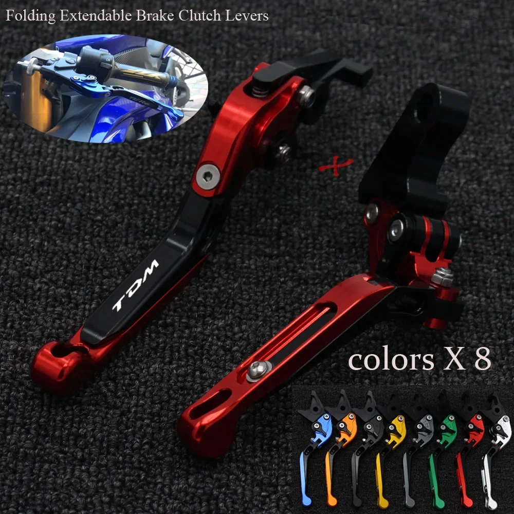 

Brake Clutch Lever For YAMAHA TDM 850 TDM850 XJ600N XJ600S XJ900S Diversion Motorcycle Adjustable Folding Extendable logo TDM